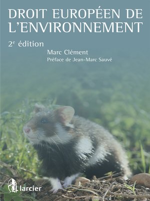 cover image of Droit européen de l'environnement
